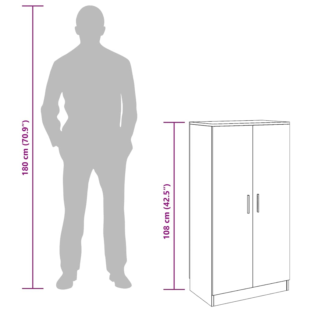 Schuhschrank Mit 7 Fächern Weiß