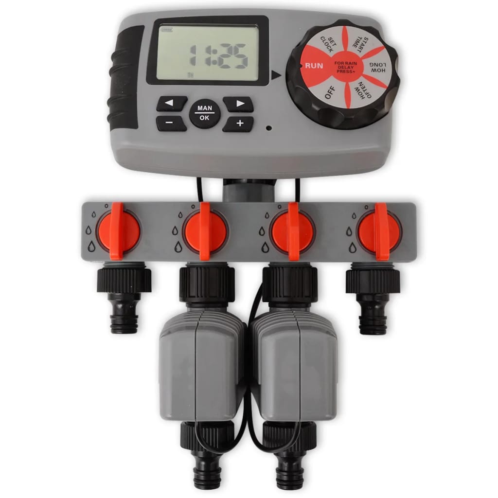 Automatischer Bewässerungs-Timer Mit 4 Stationen 3 V