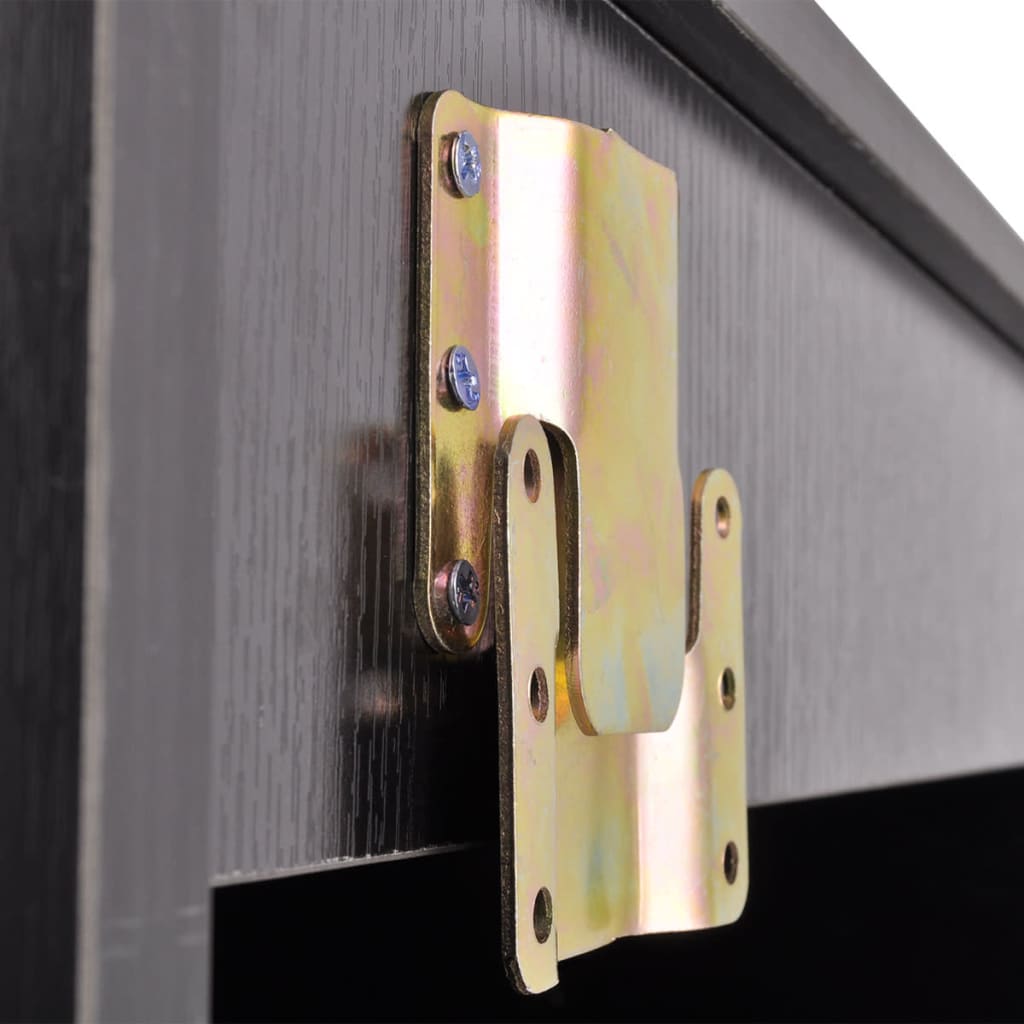 4-Tlg. Badmöbel-Set Mit Waschbecken Und Wasserhahn