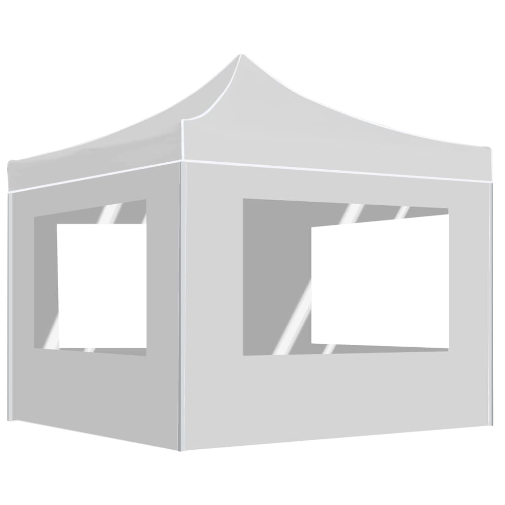 Profi-Partyzelt Faltbar Mit Wänden Aluminium 4,5×3M