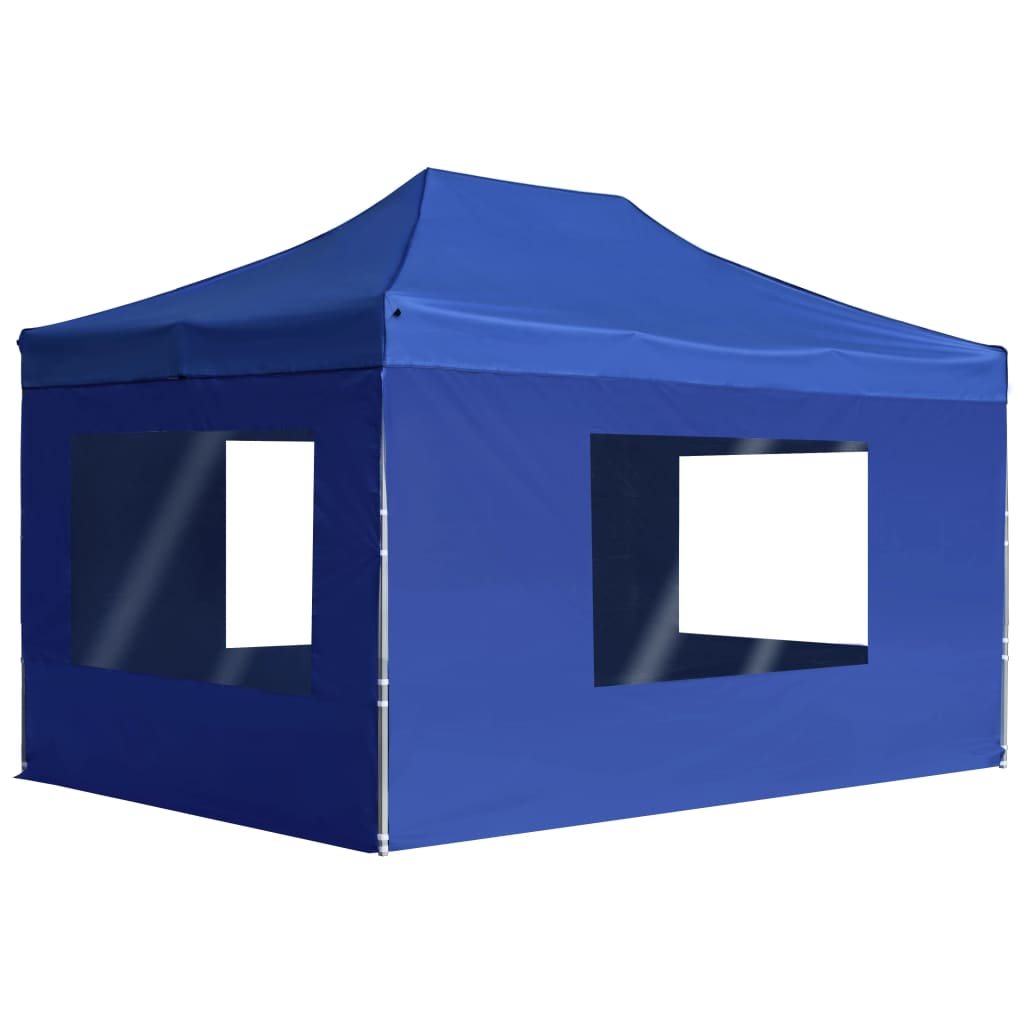 Profi-Partyzelt Faltbar Mit Wänden Aluminium 4,5×3M
