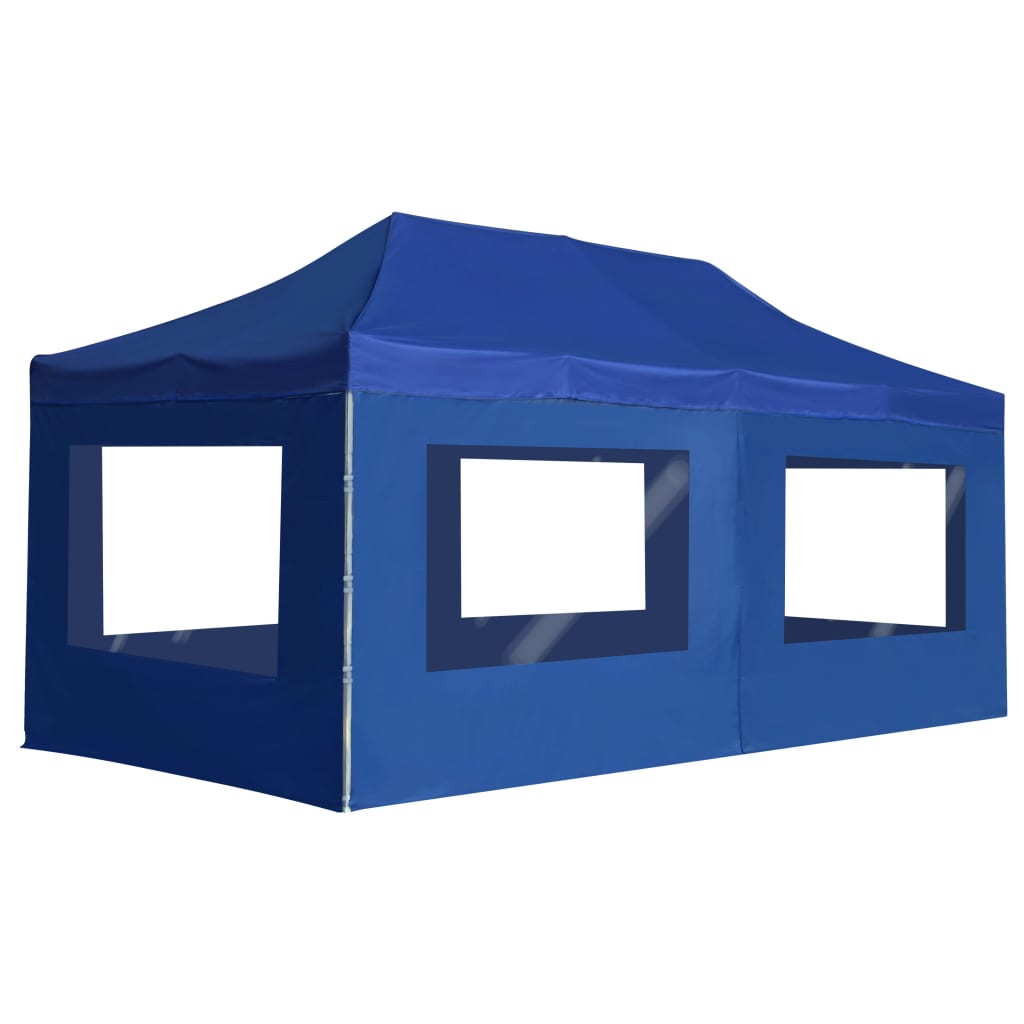 Profi-Partyzelt Faltbar Mit Wänden Aluminium 4,5×3M