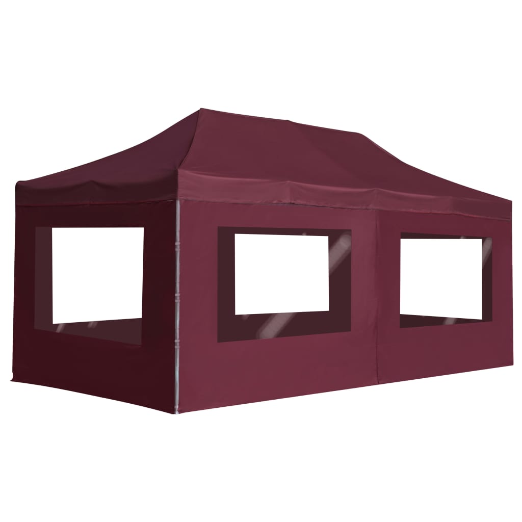 Profi-Partyzelt Faltbar Mit Wänden Aluminium 4,5×3M