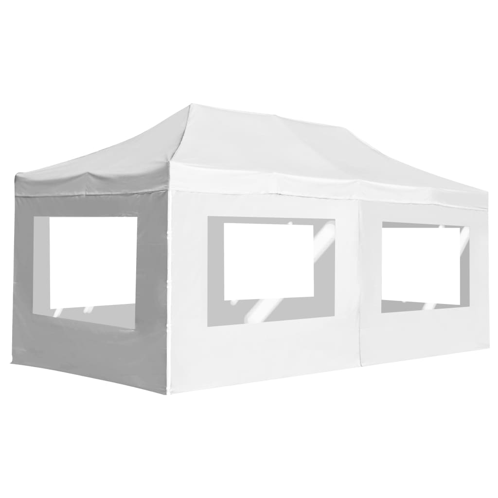Profi-Partyzelt Faltbar Mit Wänden Aluminium 4,5×3M