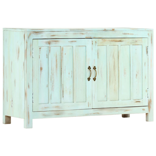 Sideboard 110X35X70 Cm Massivholz Mango