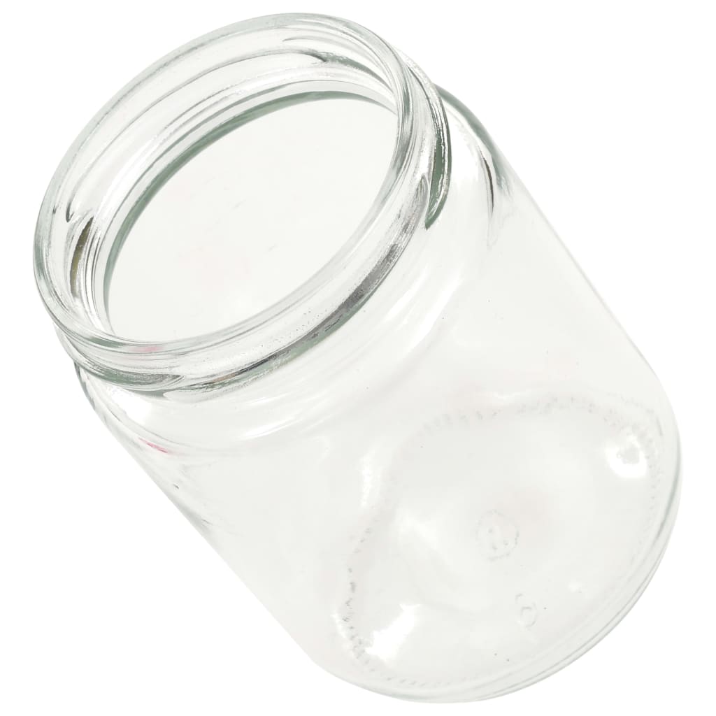Marmeladengläser Mit Weißem/Rotem Deckel 48 Stk. 230 Ml