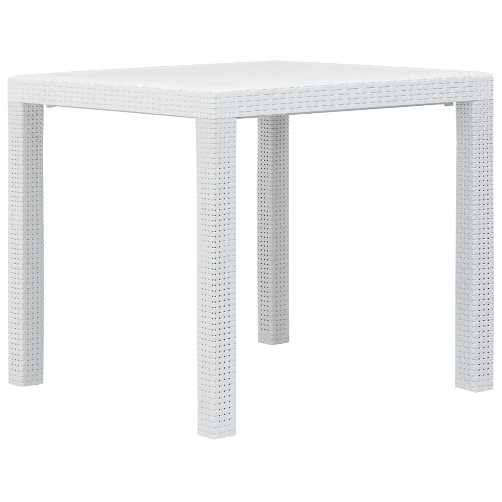 3-Tlg. Bistro-Set Kunststoff Rattan-Optik