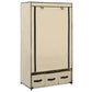 Kleiderschrank 87 X 49 X 159 Cm Stoff