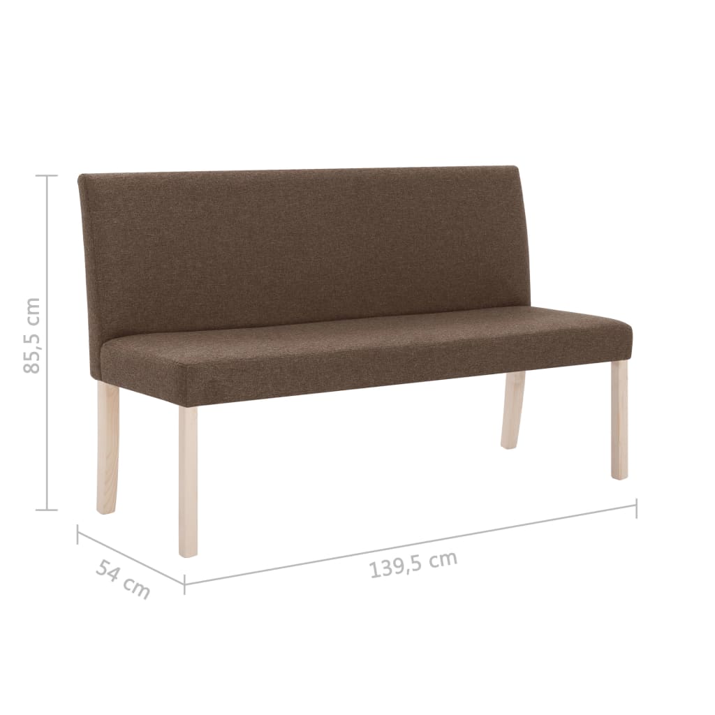 Sitzbank 139,5 Cm Polyester