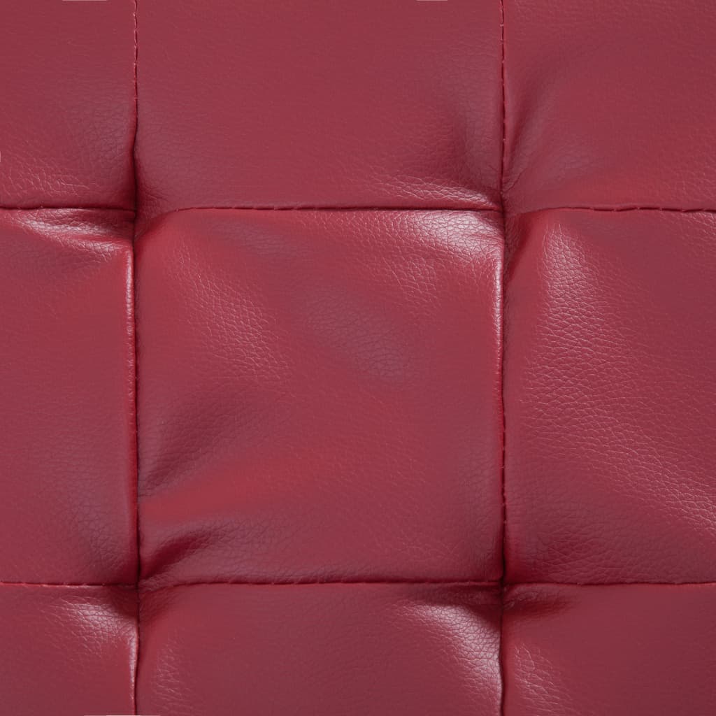 Ottoman Mit Stauraum 87,5 Cm Kunstleder