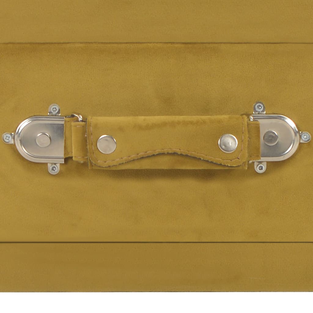 Nachttische 2 Stk. 40 X 35 X 40 Cm Samt