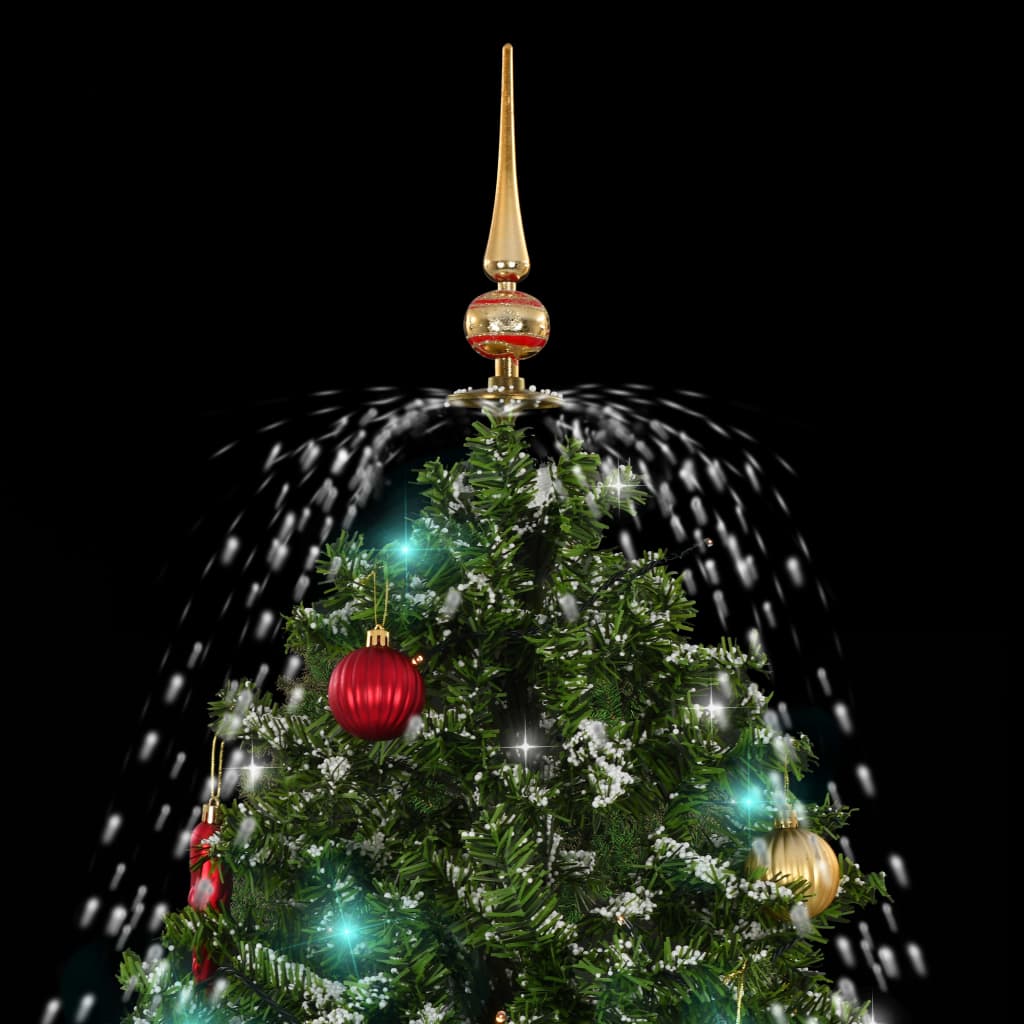 Schneiender Weihnachtsbaum Mit Schirmfuß 140 Cm Grün