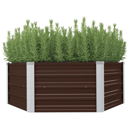 Hochbeet Verzinkter Stahl Braun