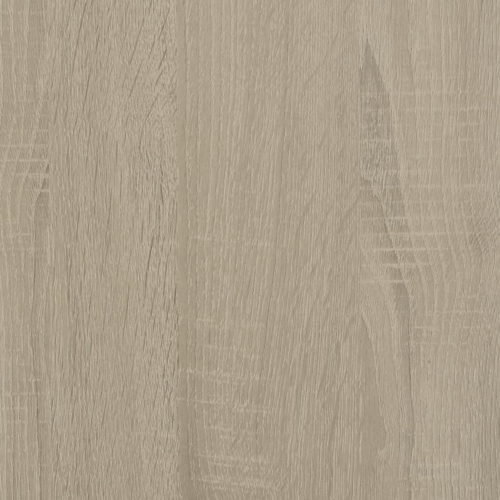 Schuhschrank Sonoma-Eiche 54X34X183 Cm Holzwerkstoff Sonoma Eiche
