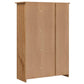 Kleiderschrank 3-Türig 118×50×171,5 Cm Kiefer Panama Serie Braun