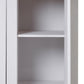 Kleiderschrank 3-Türig 118×50×171,5 Cm Kiefer Panama Serie Weiß