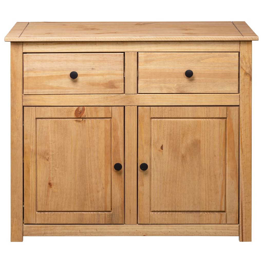 Sideboard 93X40X80 Cm Kiefernholz Panama