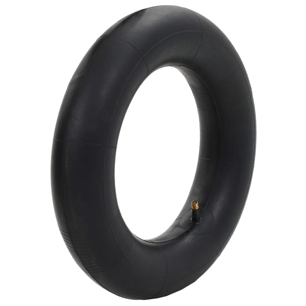 Schubkarren-Schläuche 2 Stk. 3.50-8/16X4/4.00-8/400X100 Gummi Anthrazit