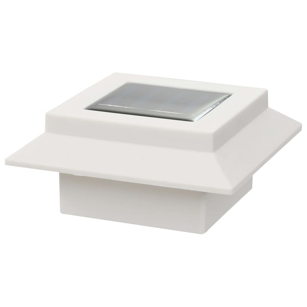 Solar-Außenleuchten 12 Stk. Led Rechteckig 12 Cm