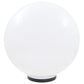 Led-Gartenleuchten 2 Stk. Kugelförmig 50 Cm Pmma