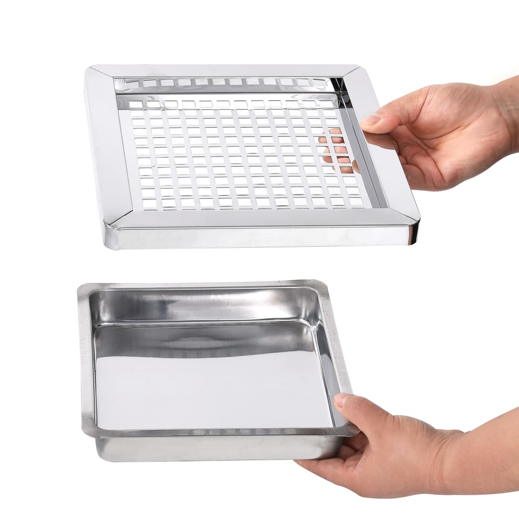 Mülleimer Mit Aschenbecher Hotel 36 L Edelstahl