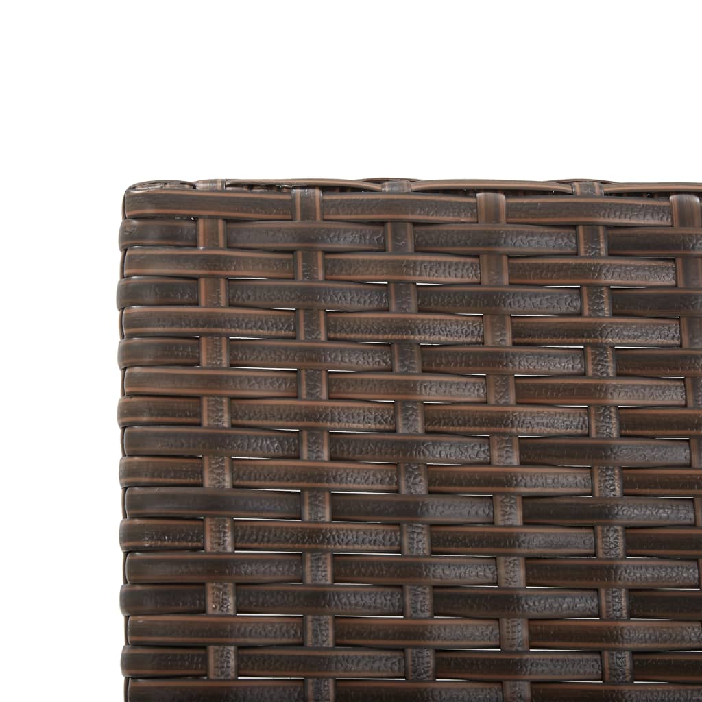 Gartenbank Mit Auflagen 176 Cm Poly Rattan