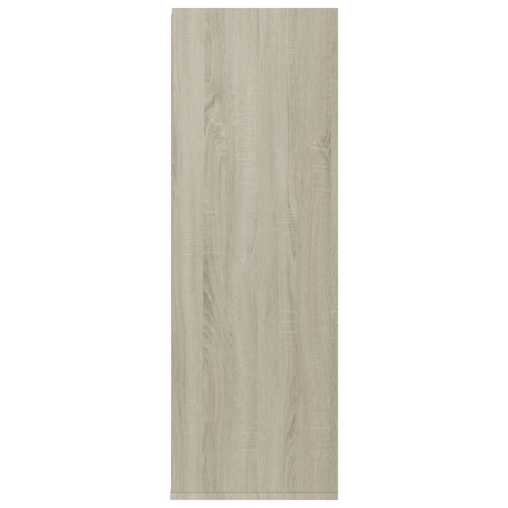 Schuhregal Sonoma-Eiche 54X34X100,5 Cm Holzwerkstoff Sonoma Eiche