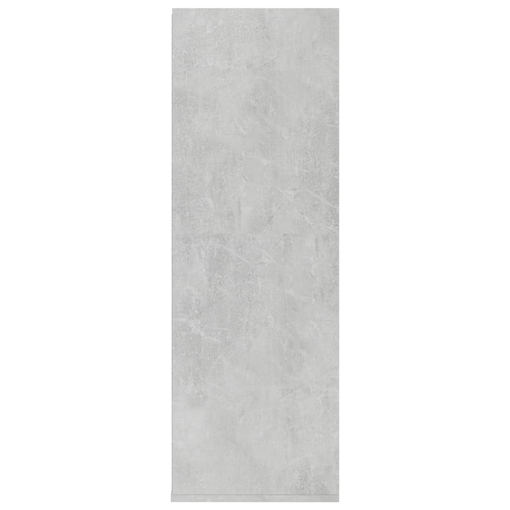 Schuhregal 54X34X100,5 Cm Holzwerkstoff Betongrau