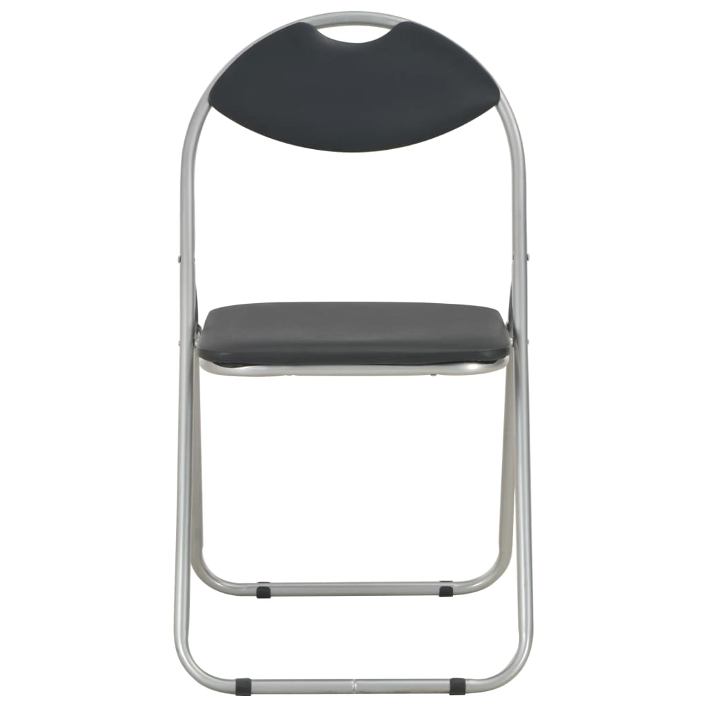 Klappbare Esszimmerstühle 4 Stk. Kunstleder