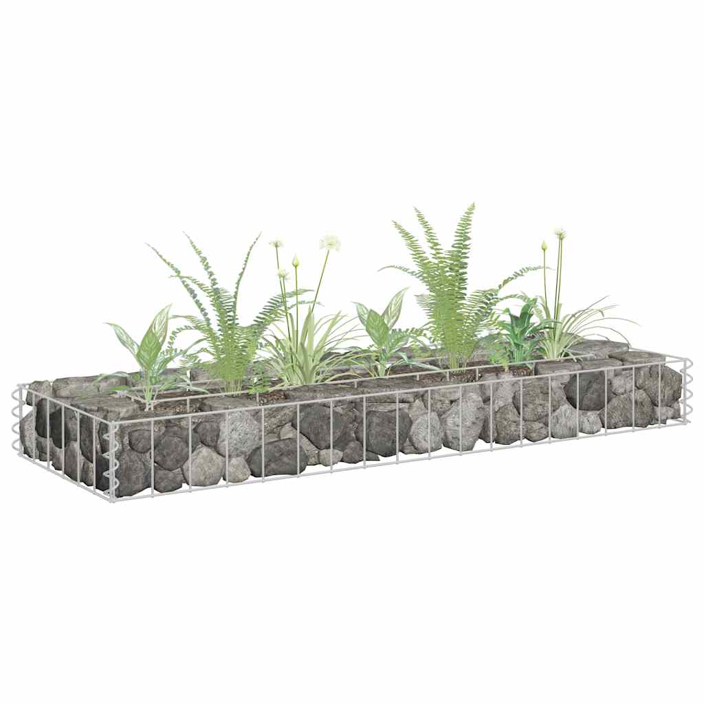 Gabionen-Hochbeet Verzinkter Stahl