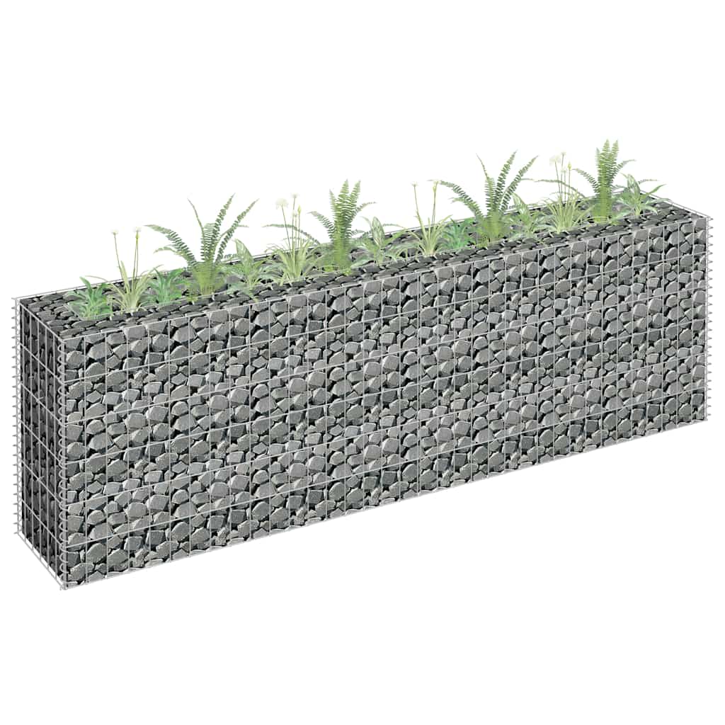 Gabionen-Hochbeet Verzinkter Stahl