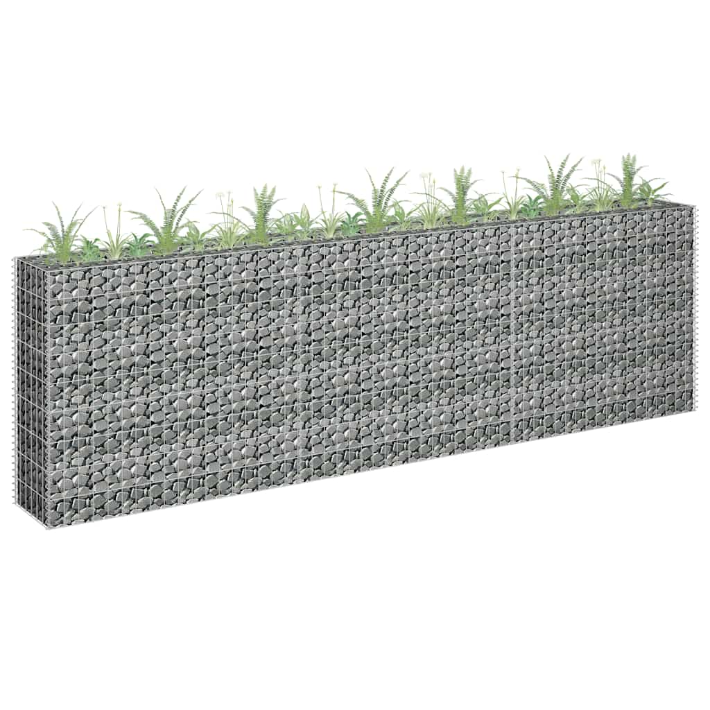 Gabionen-Hochbeet Verzinkter Stahl