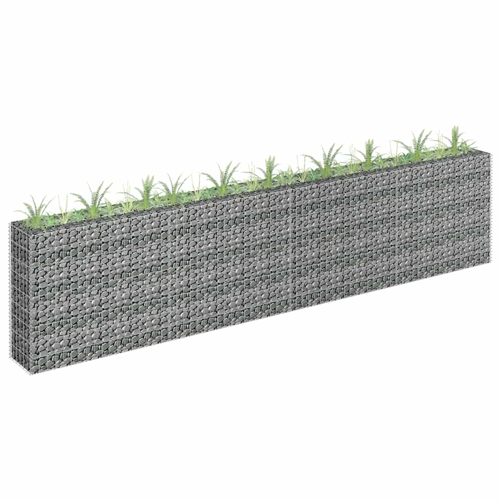 Gabionen-Hochbeet Verzinkter Stahl