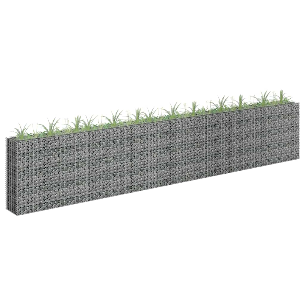 Gabionen-Hochbeet Verzinkter Stahl