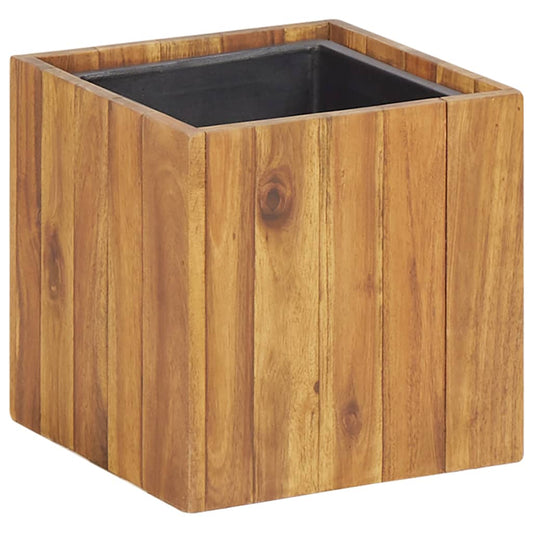 Garten-Hochbeet 24,5X24,5X25 Cm Massivholz Akazie