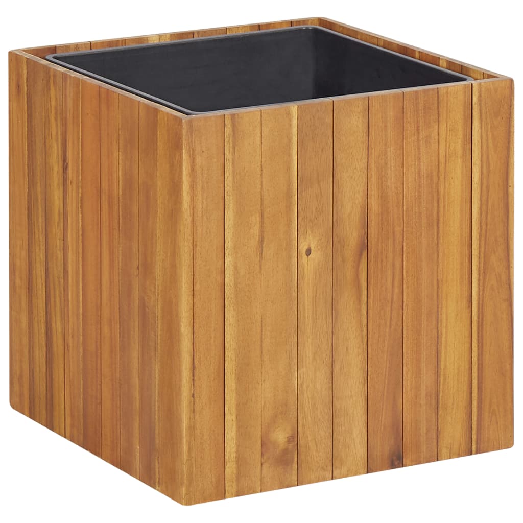 Garten-Hochbeet 24,5X24,5X25 Cm Massivholz Akazie
