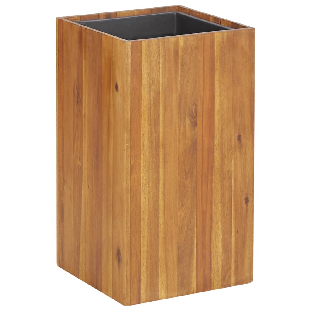 Garten-Hochbeet 24,5X24,5X25 Cm Massivholz Akazie