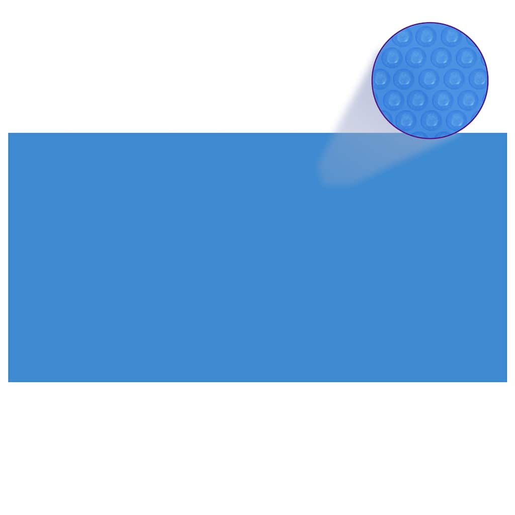 Rechteckige Pool-Abdeckung Pe Blau