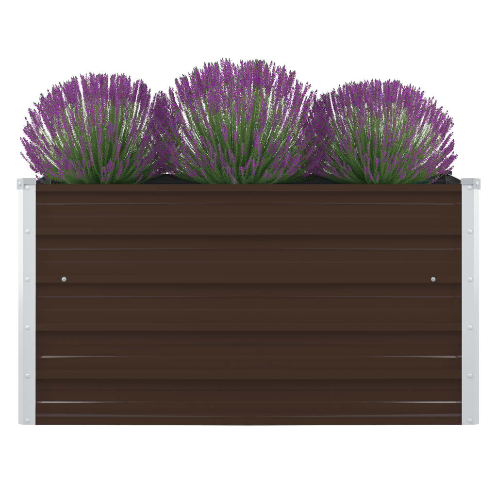 Hochbeet 100 X 100 X 45 Cm Verzinkter Stahl
