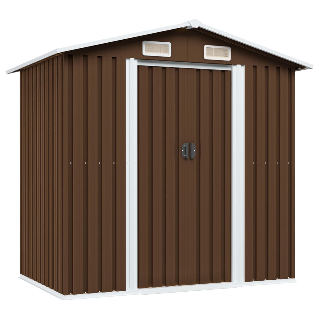 Gartenschuppen Metall 204 X 132 X 186 Cm