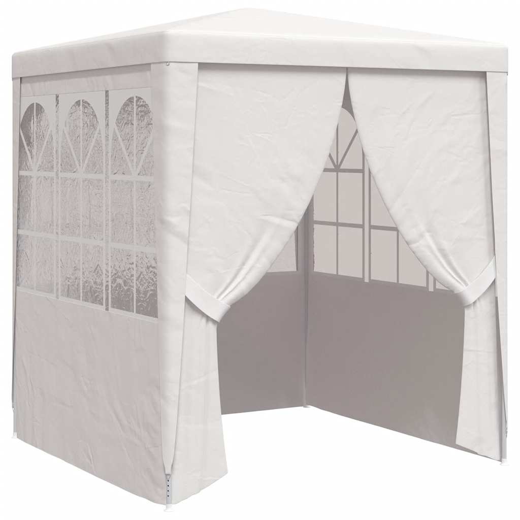 Profi-Partyzelt Mit Seitenwänden 2×2M 90 G/M²