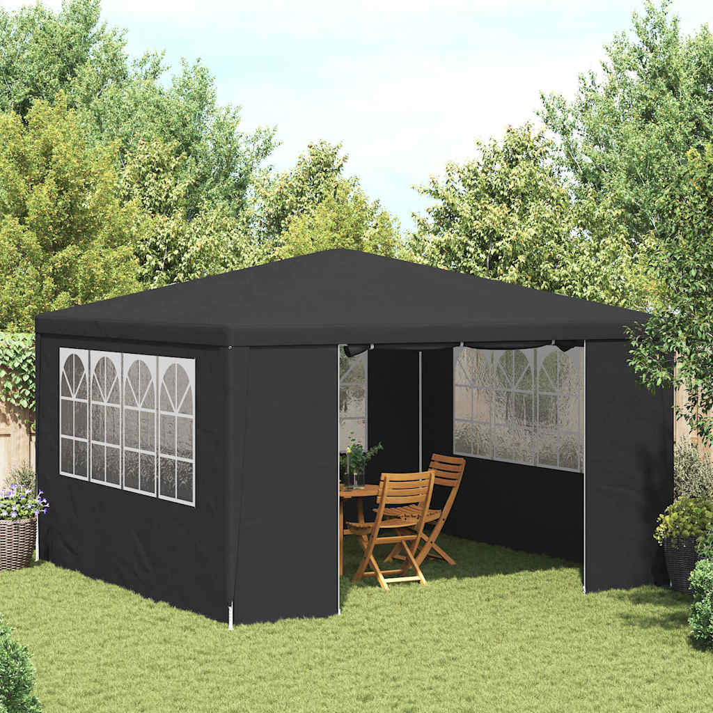 Profi-Partyzelt Mit Seitenwänden 2×2M 90 G/M²
