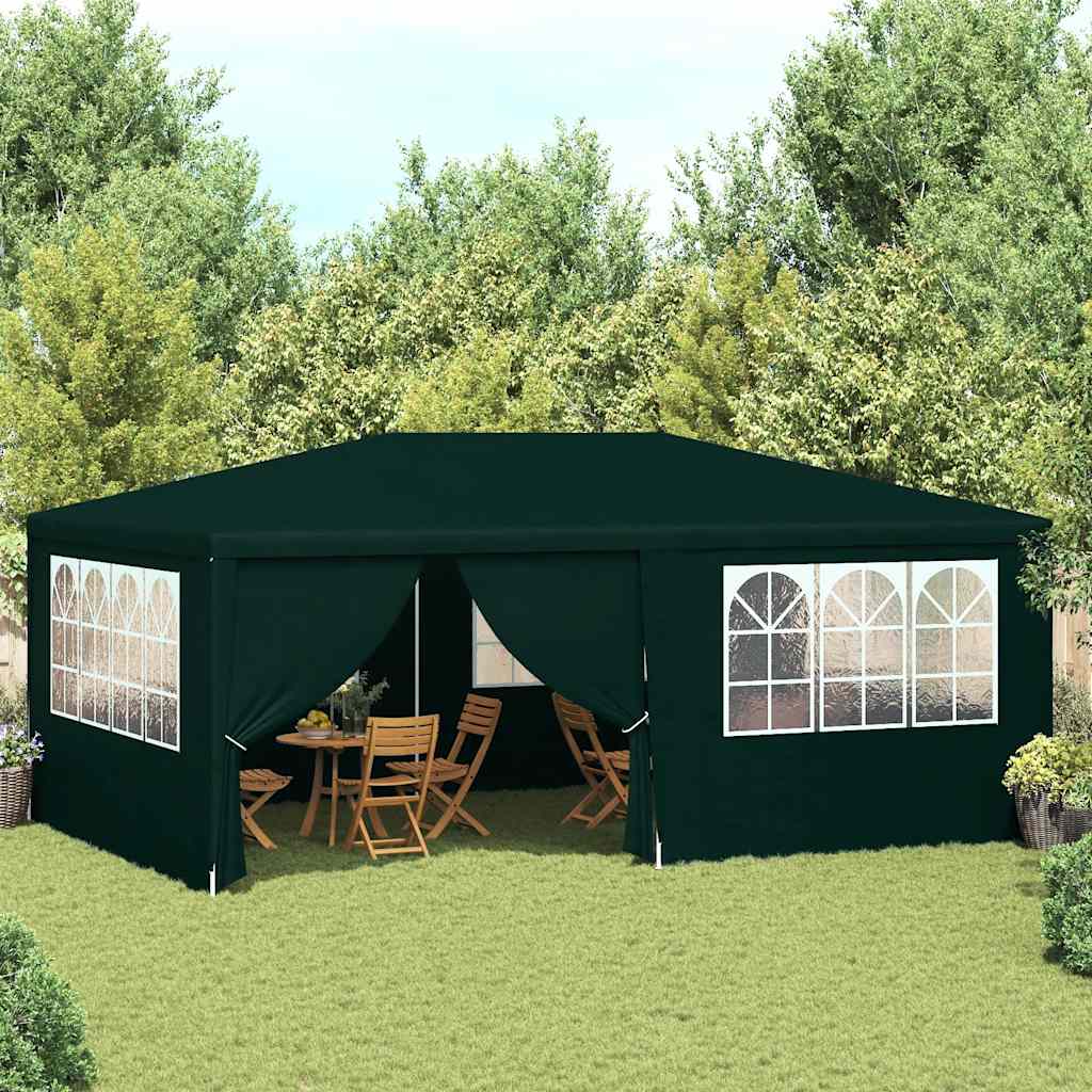 Profi-Partyzelt Mit Seitenwänden 2×2M 90 G/M²