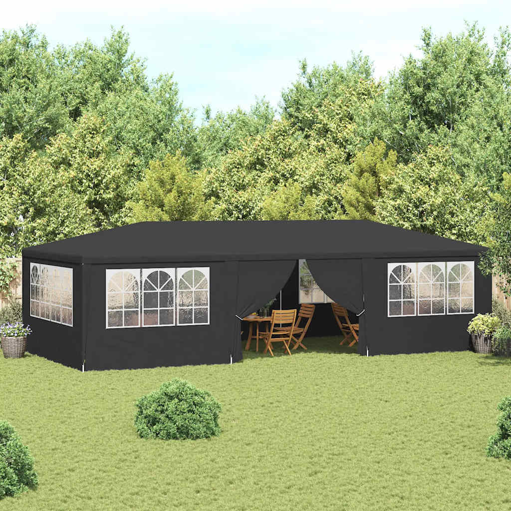Profi-Partyzelt Mit Seitenwänden 2×2M 90 G/M²