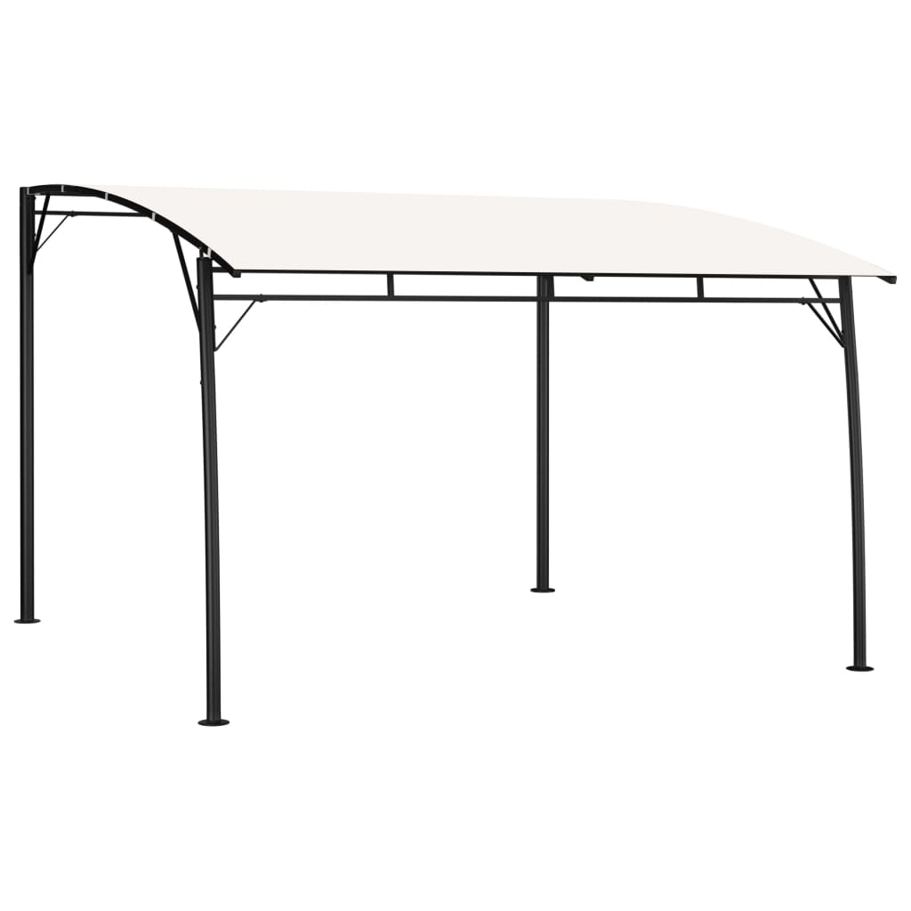 Garten-Sonnenschutz 3X3X2,55 M Weiß Creme
