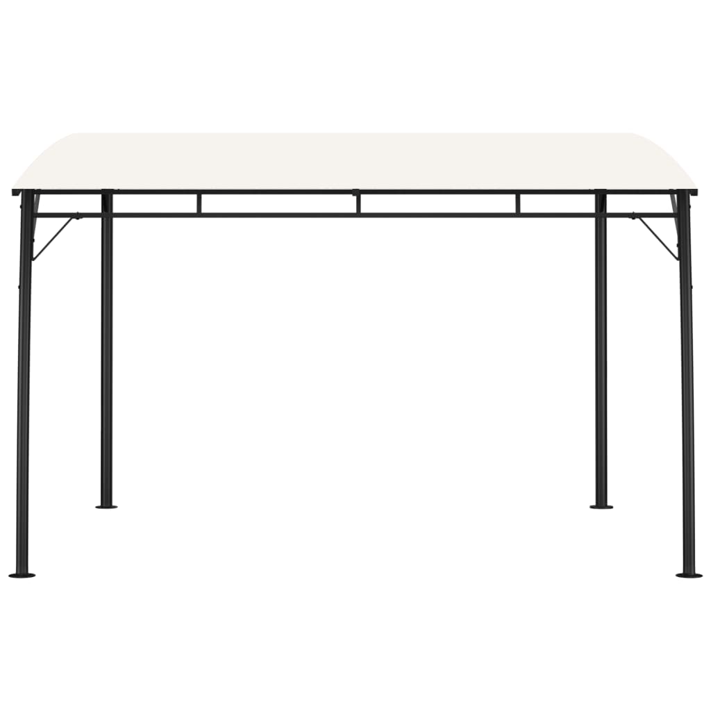 Garten-Sonnenschutz 3X3X2,55 M Weiß Creme