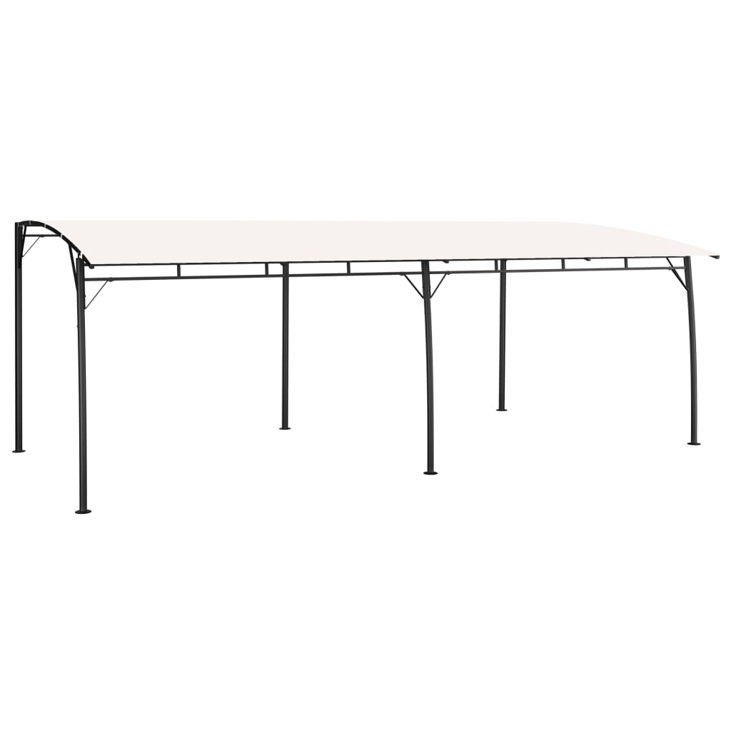 Garten-Sonnenschutz 3X3X2,55 M Weiß Creme