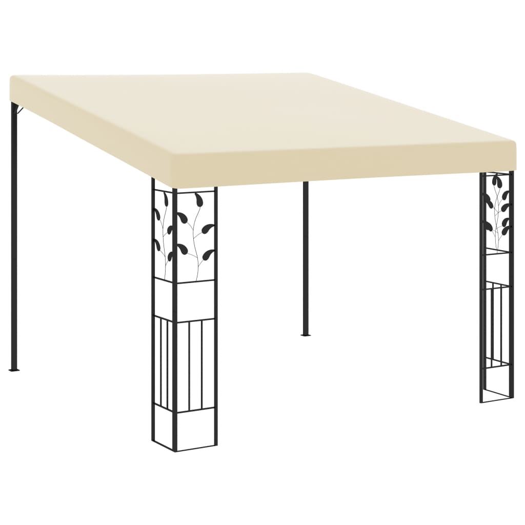 Wand-Pavillon 3X3X2,5 M Weiß