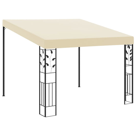 Wand-Pavillon 3X3X2,5 M Weiß