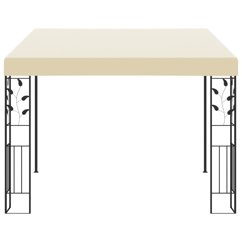 Wand-Pavillon 3X3X2,5 M Weiß
